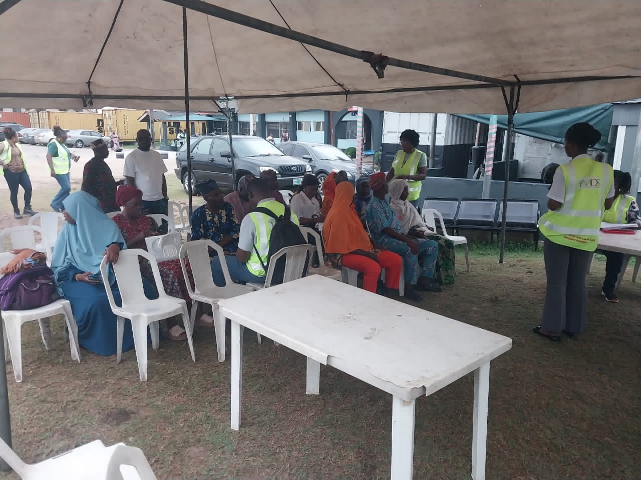 EAA field team conducting environmental baseline survey